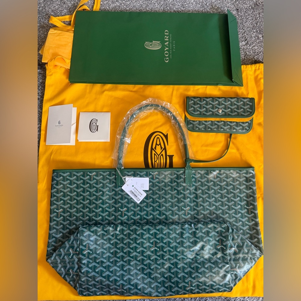 Brand New - Goyard Saint Louis GM in Green